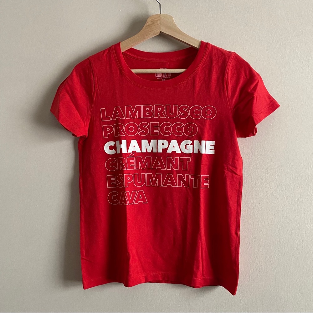 sale | j crew factory | bubbly graphic tee - Picture 3 of 5